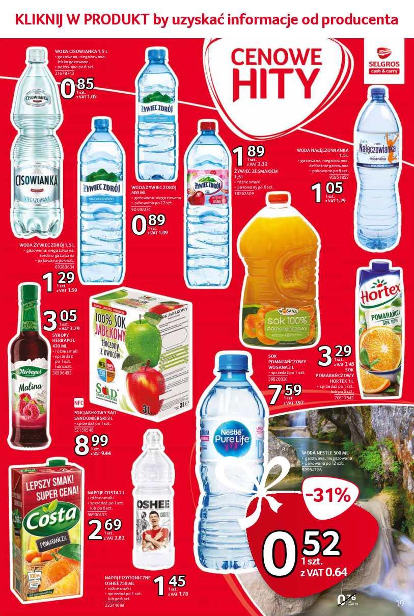 Gazetka promocyjna Selgros str. 19