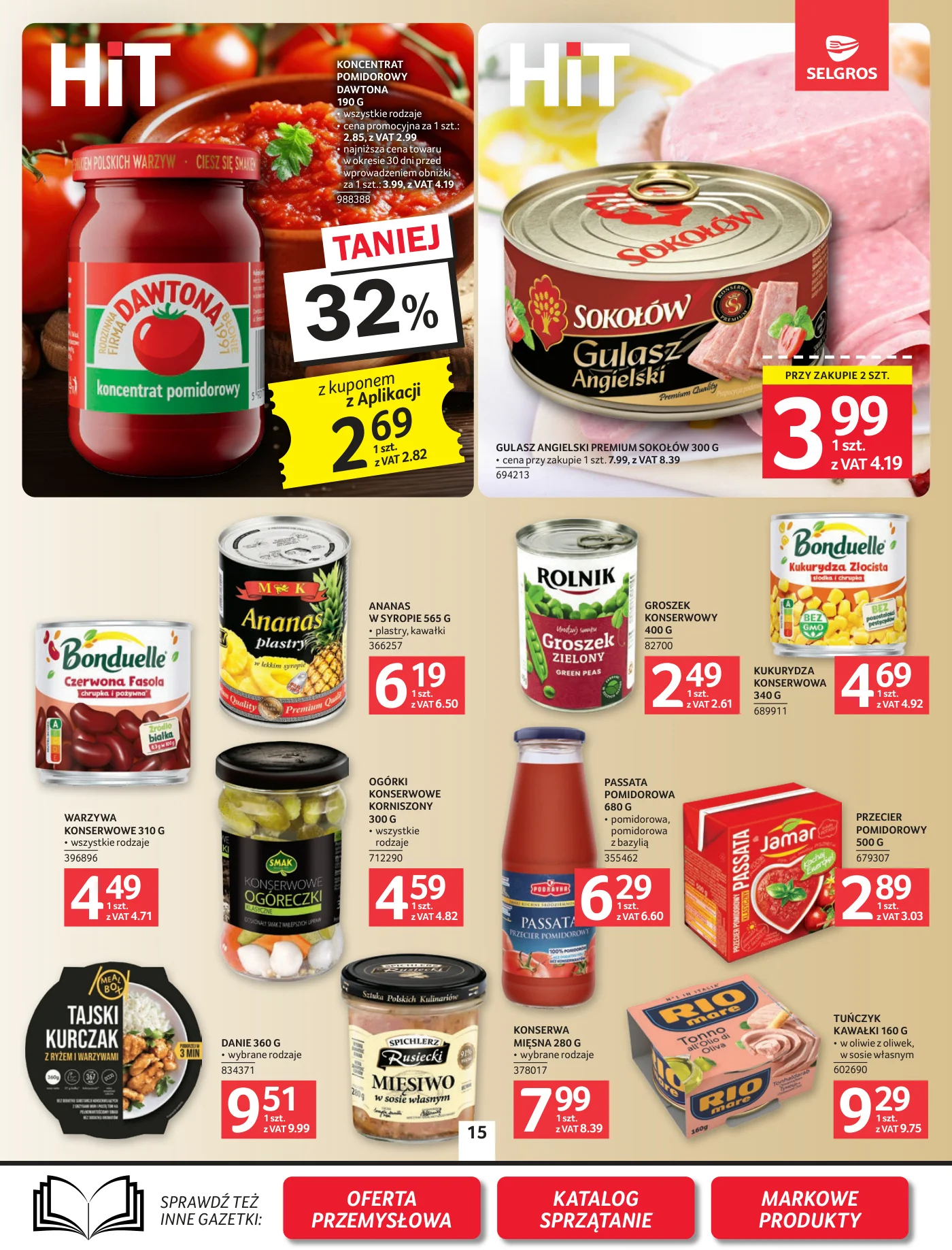 Gazetka promocyjna Selgros str. 15