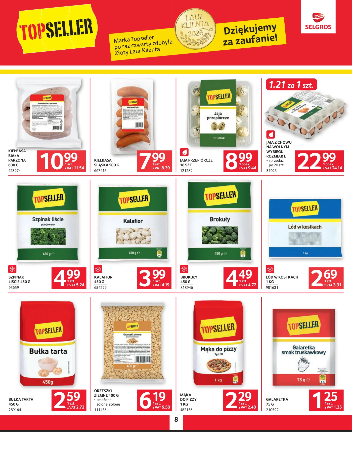 Gazetka promocyjna Selgros str. 8