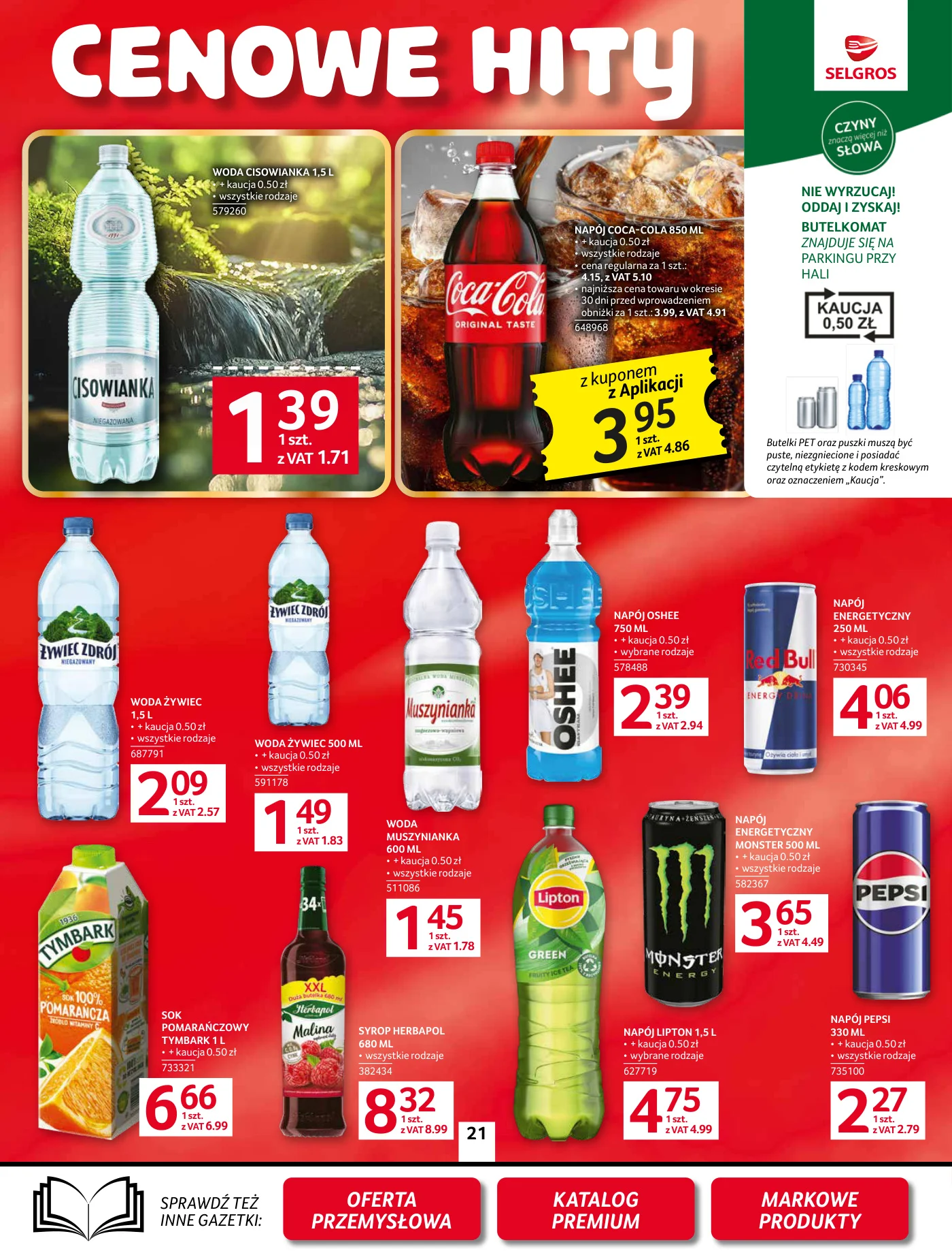 Gazetka promocyjna Selgros str. 21