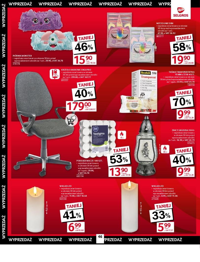 Gazetka promocyjna Selgros str. 48