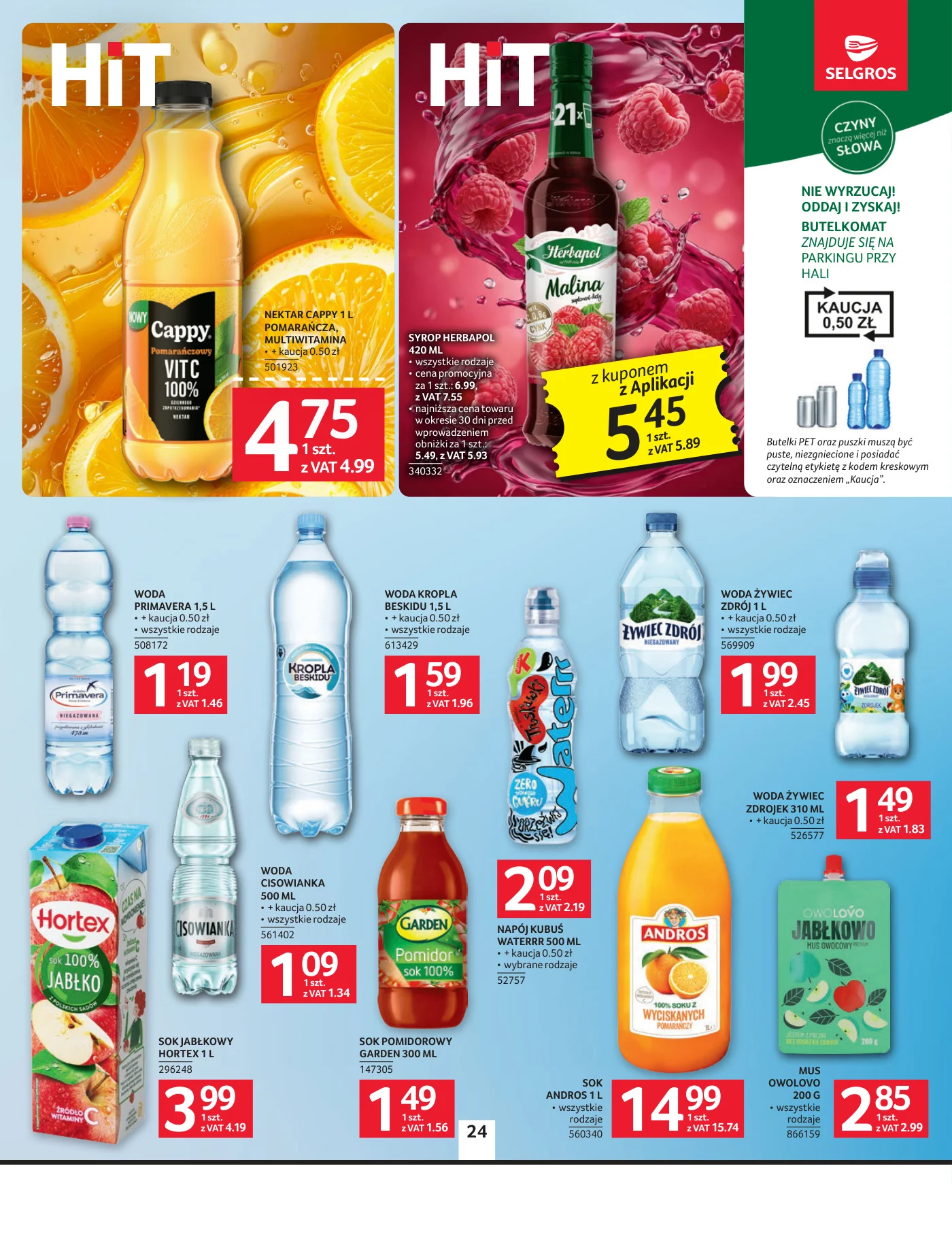 Gazetka promocyjna Selgros str. 24