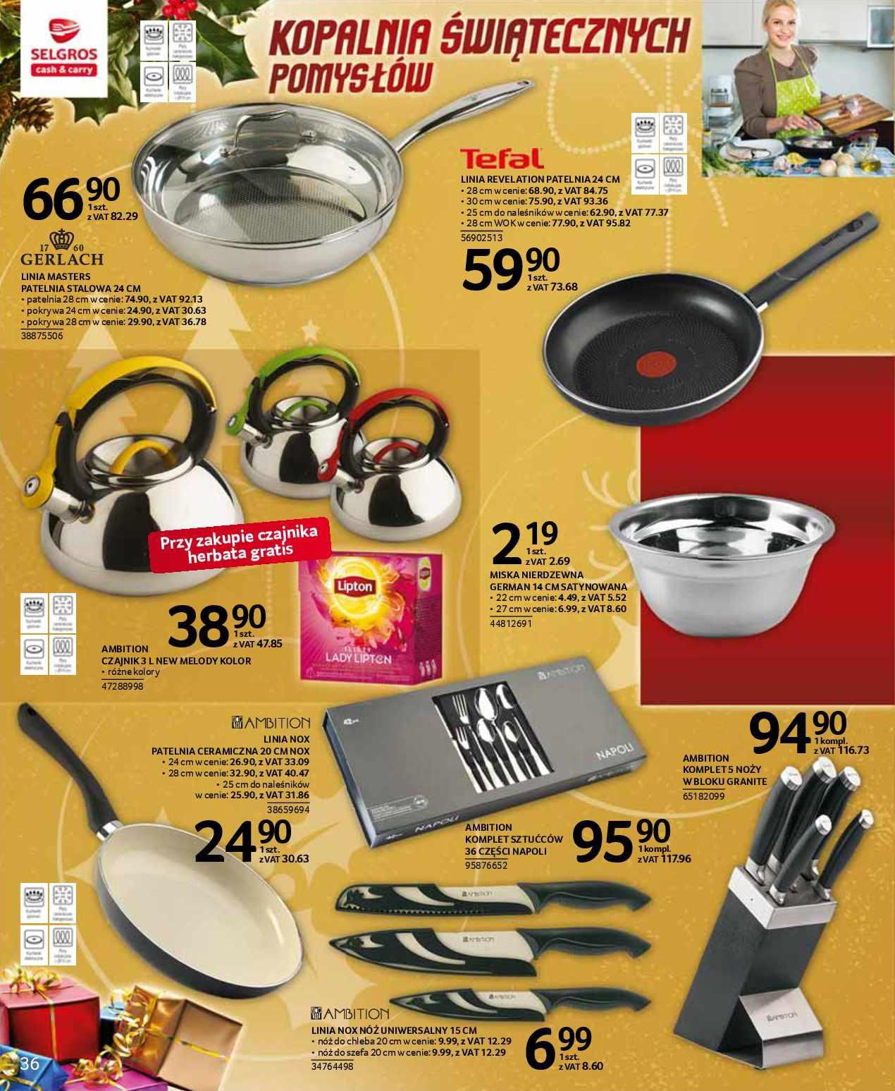 Gazetka promocyjna Selgros str. 36