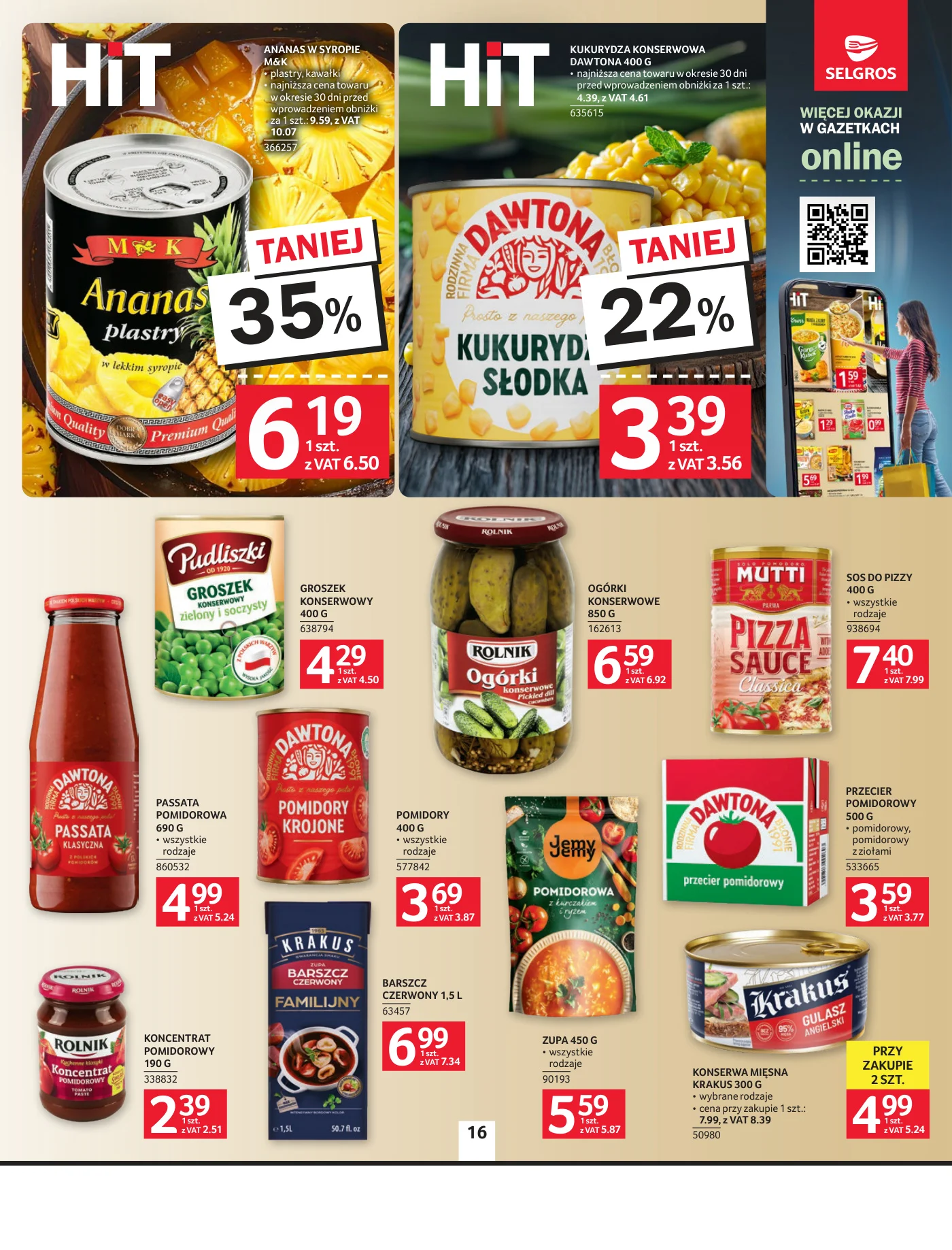 Gazetka promocyjna Selgros str. 16