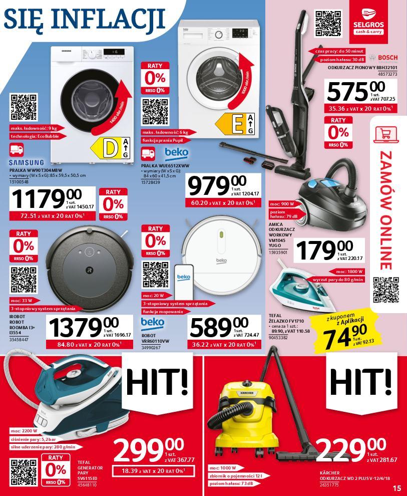 Gazetka promocyjna Selgros str. 15