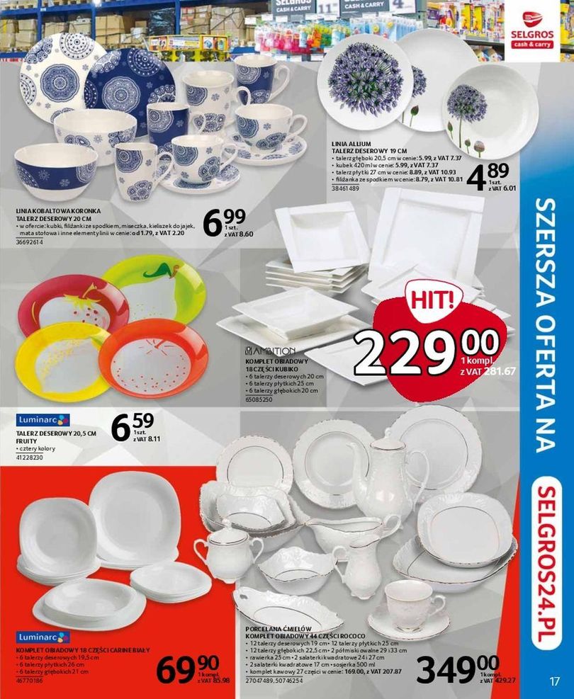 Gazetka promocyjna Selgros str. 17