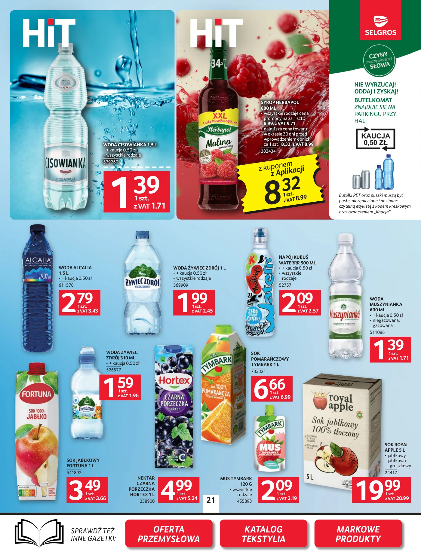 Gazetka promocyjna Selgros str. 21