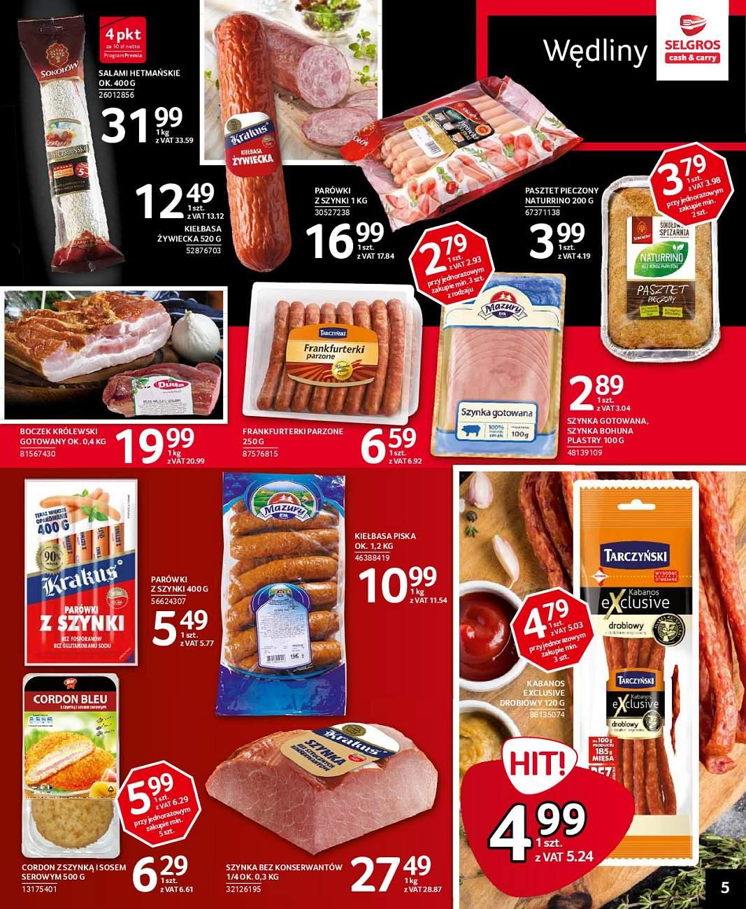 Gazetka promocyjna Selgros str. 5