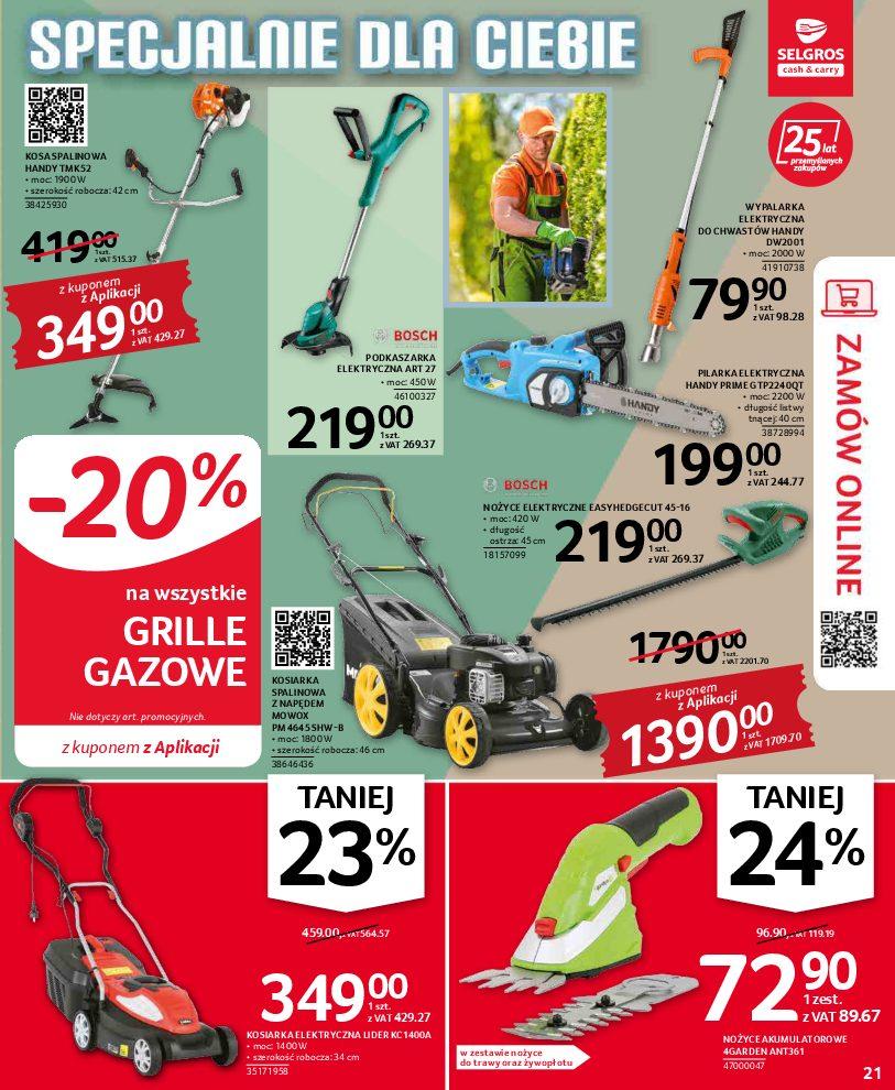 Gazetka promocyjna Selgros str. 21