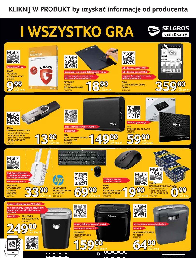 Gazetka promocyjna Selgros str. 13