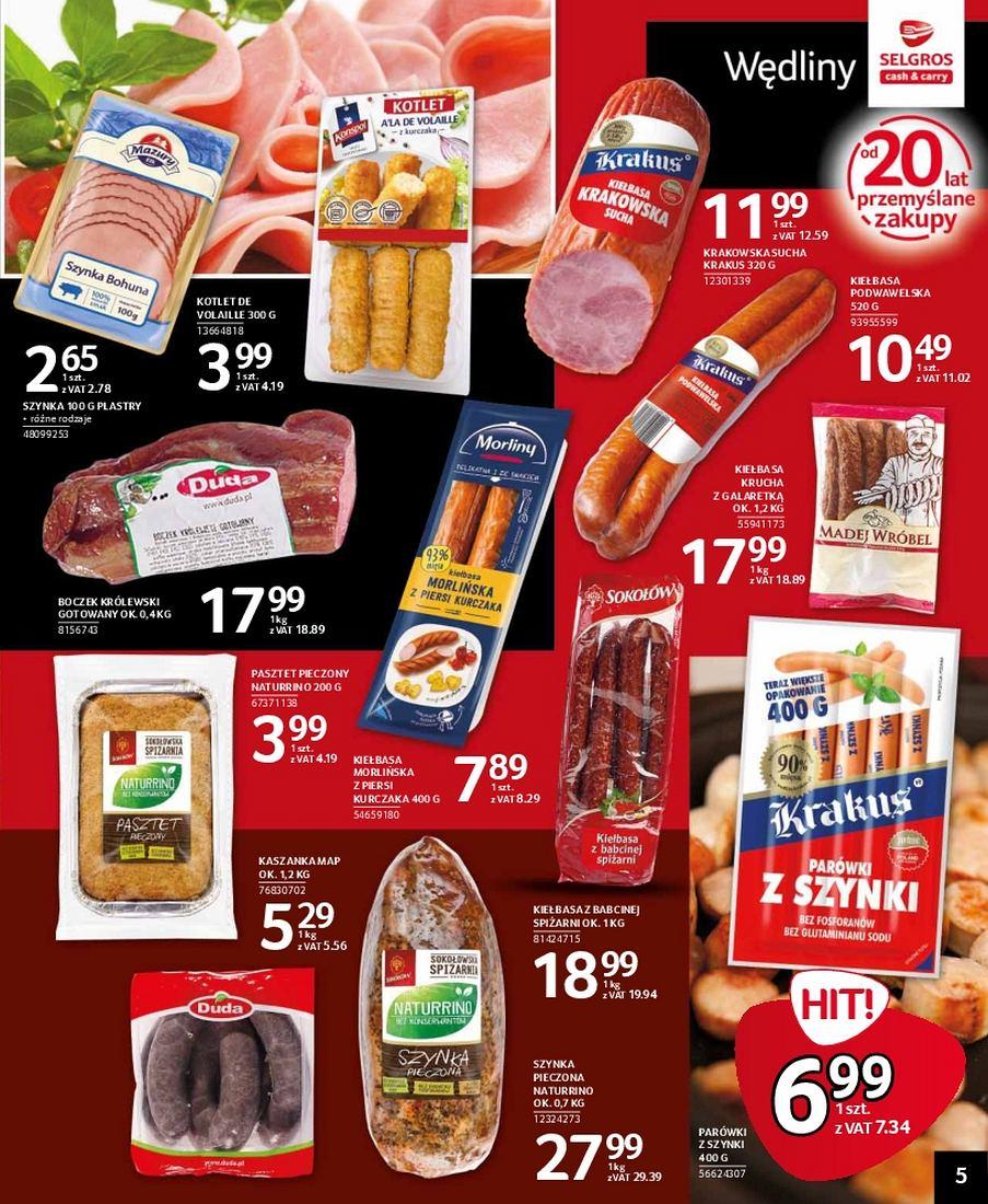 Gazetka promocyjna Selgros str. 5