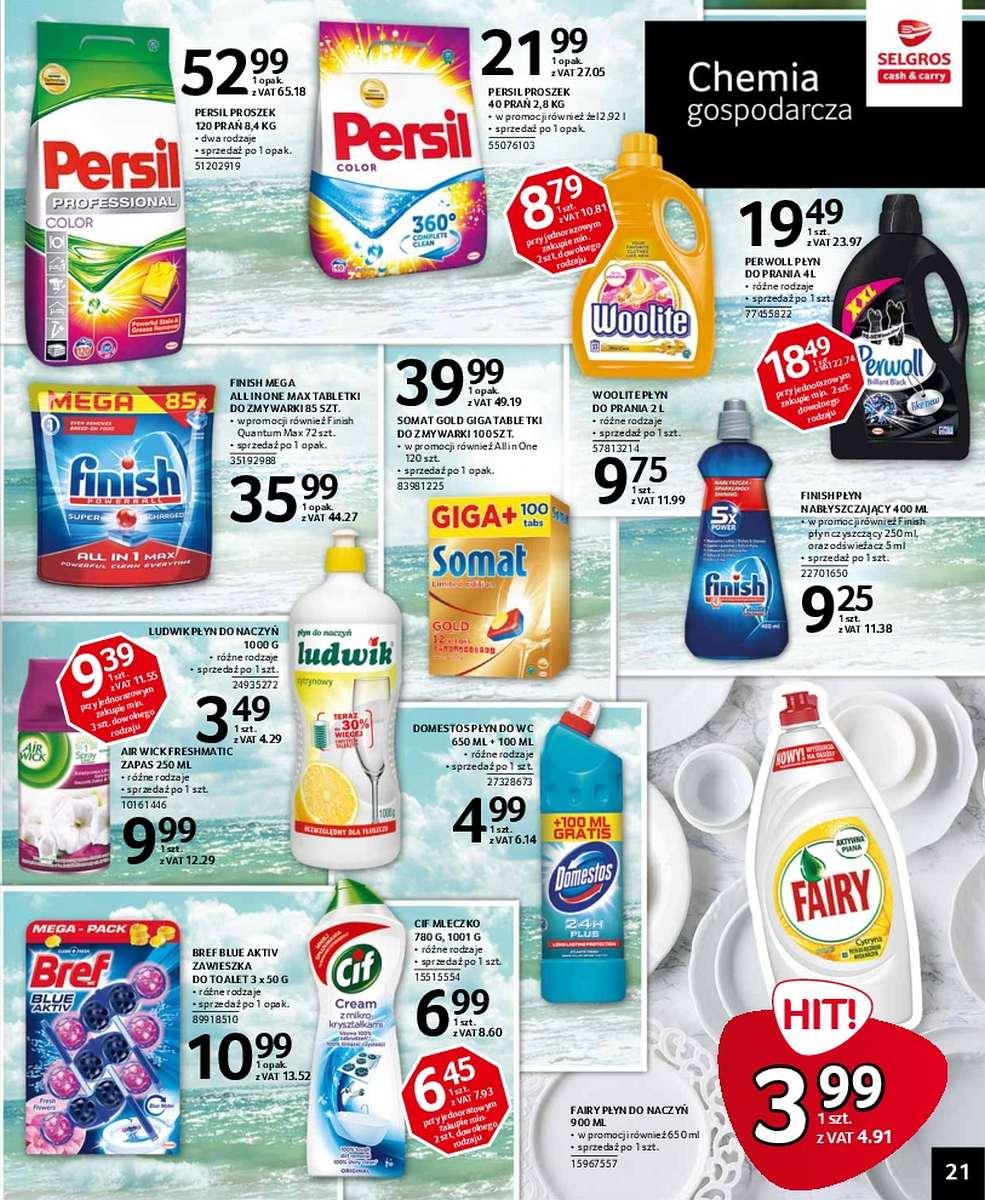 Gazetka promocyjna Selgros str. 21