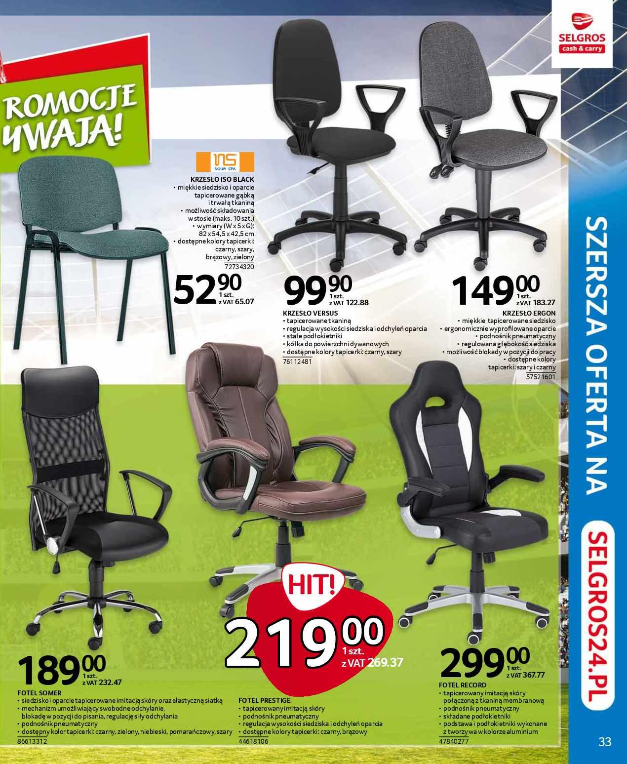 Gazetka promocyjna Selgros str. 33