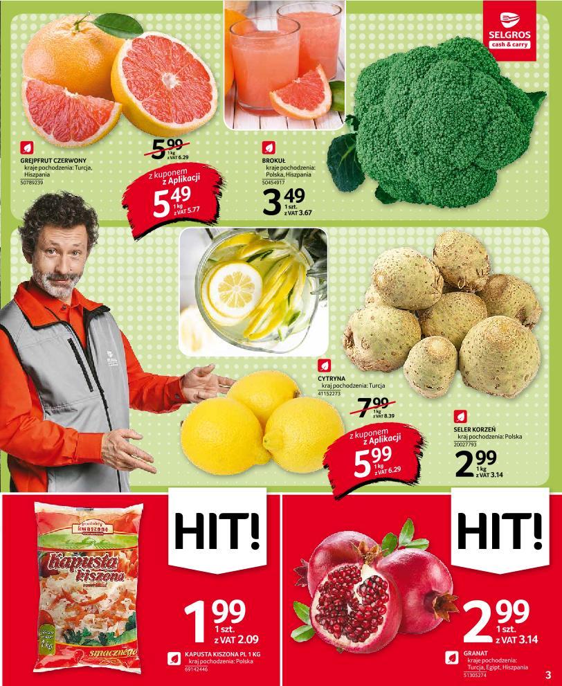 Gazetka promocyjna Selgros str. 3