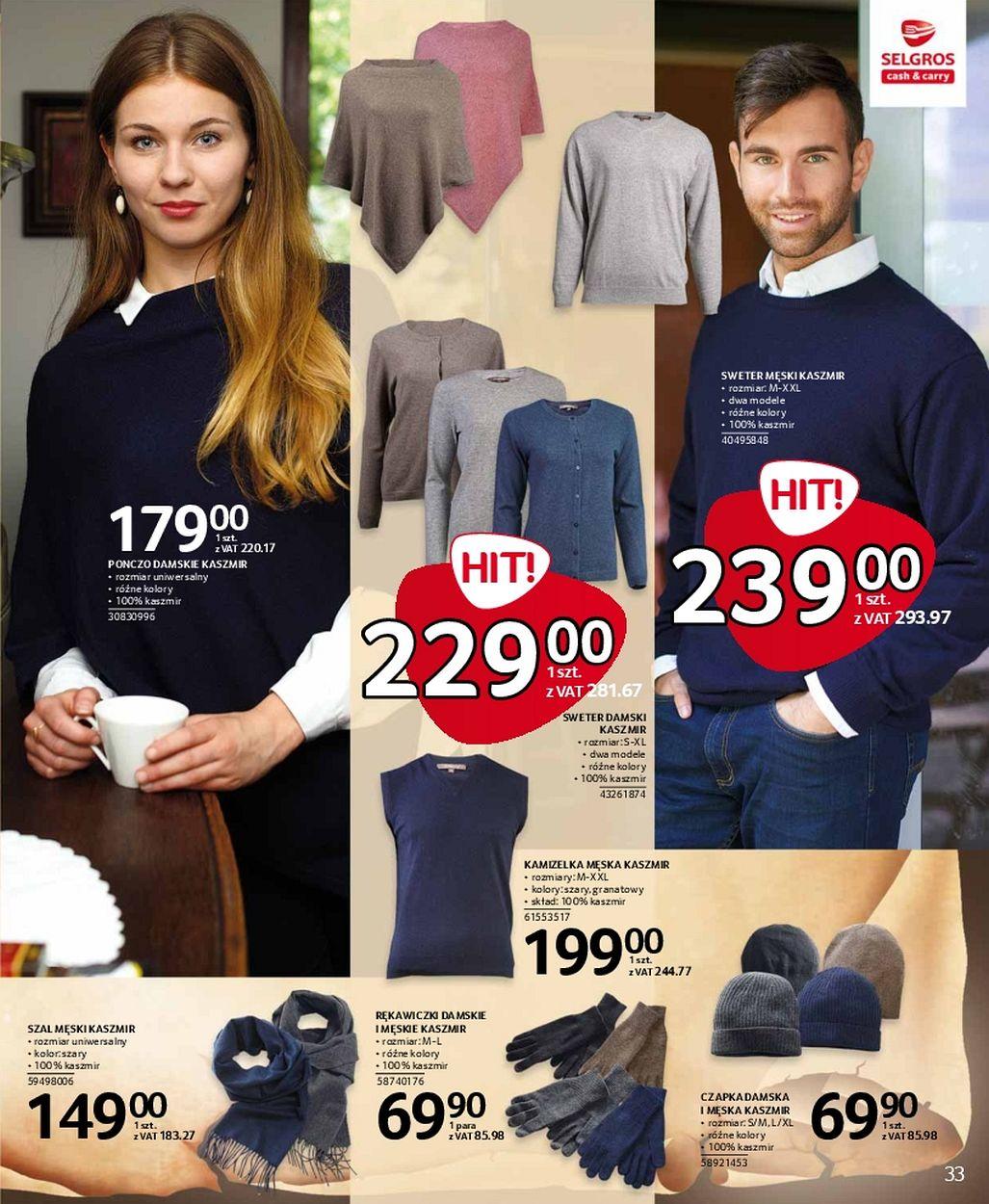Gazetka promocyjna Selgros str. 33