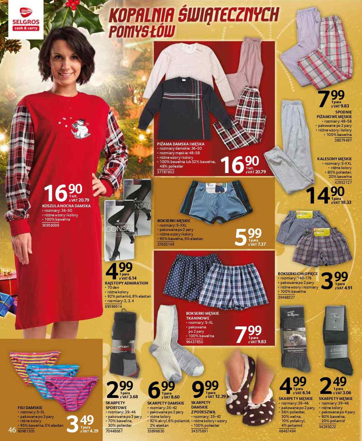 Gazetka promocyjna Selgros str. 46