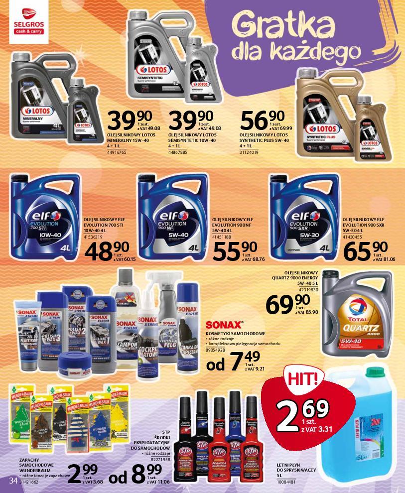 Gazetka promocyjna Selgros str. 34