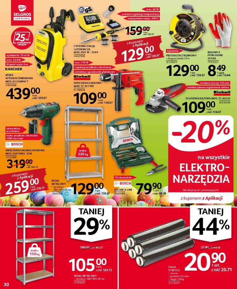 Gazetka promocyjna Selgros str. 30