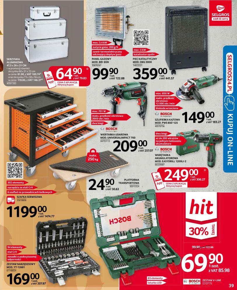 Gazetka promocyjna Selgros str. 39