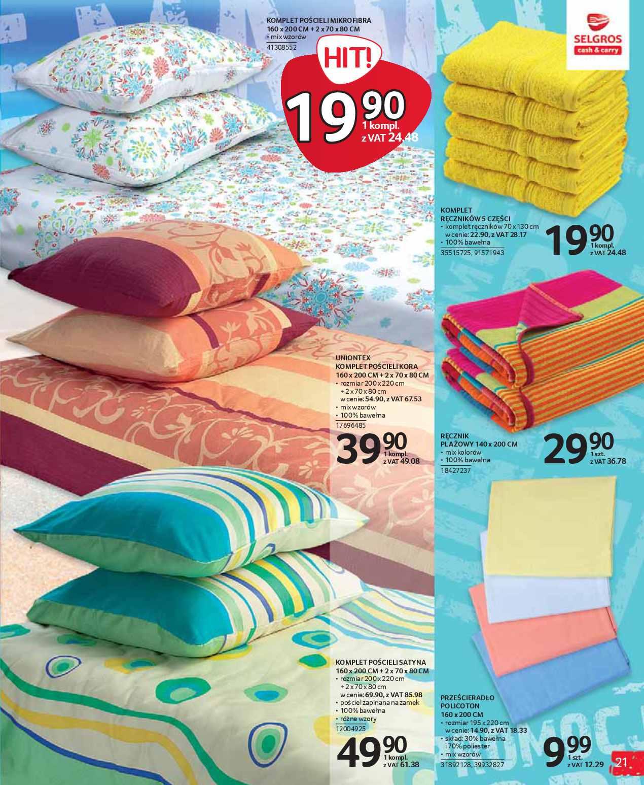 Gazetka promocyjna Selgros str. 21