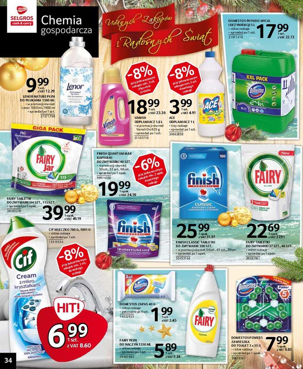 Gazetka promocyjna Selgros str. 34