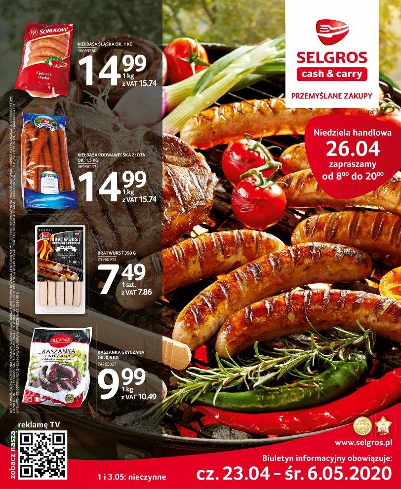 Gazetka promocyjna Selgros str. 1