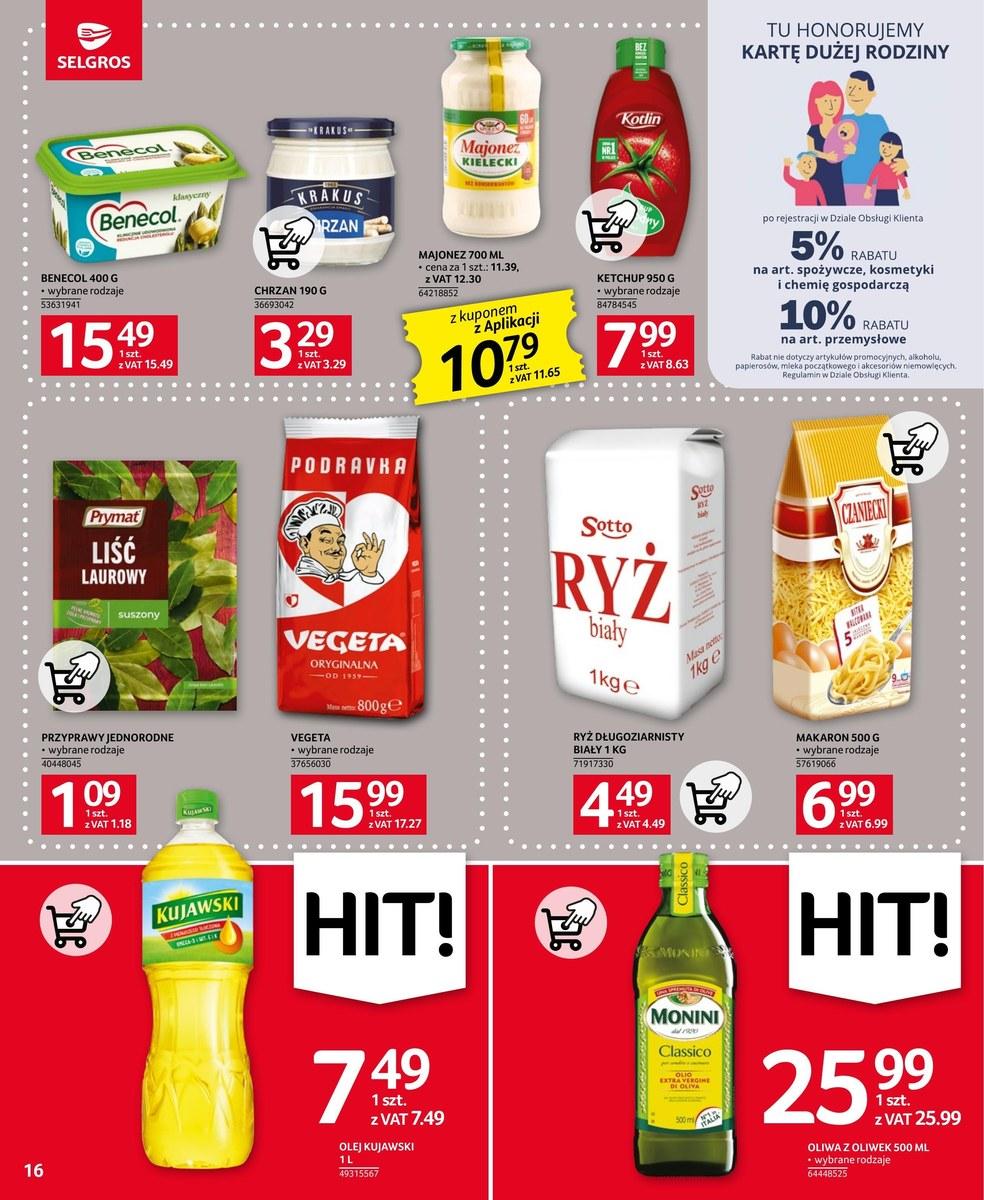 Gazetka promocyjna Selgros str. 16