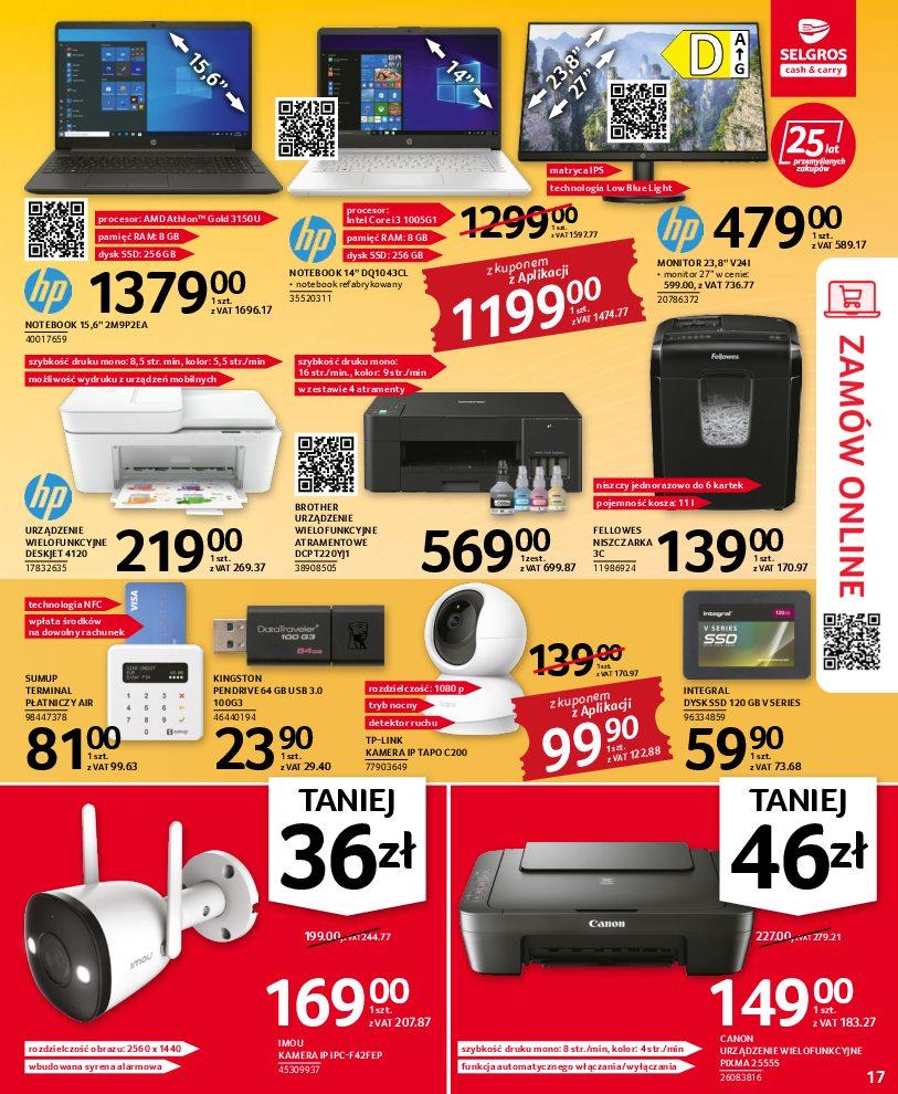 Gazetka promocyjna Selgros str. 17
