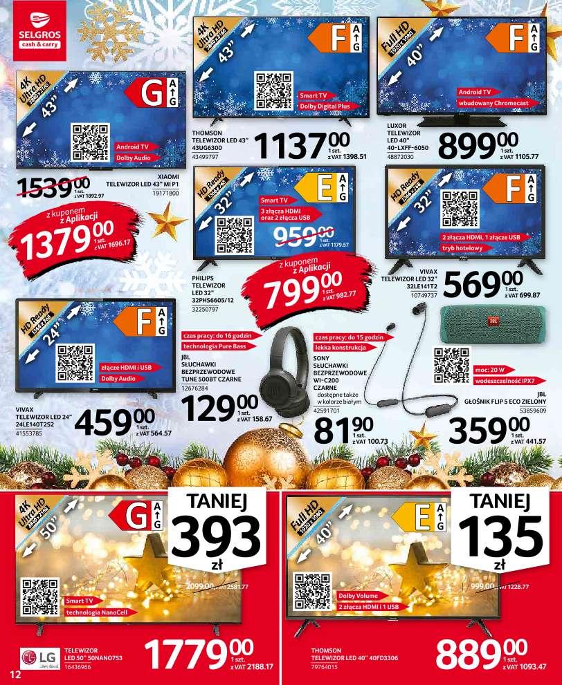Gazetka promocyjna Selgros str. 12