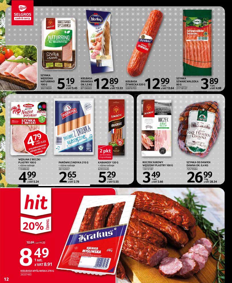 Gazetka promocyjna Selgros str. 12