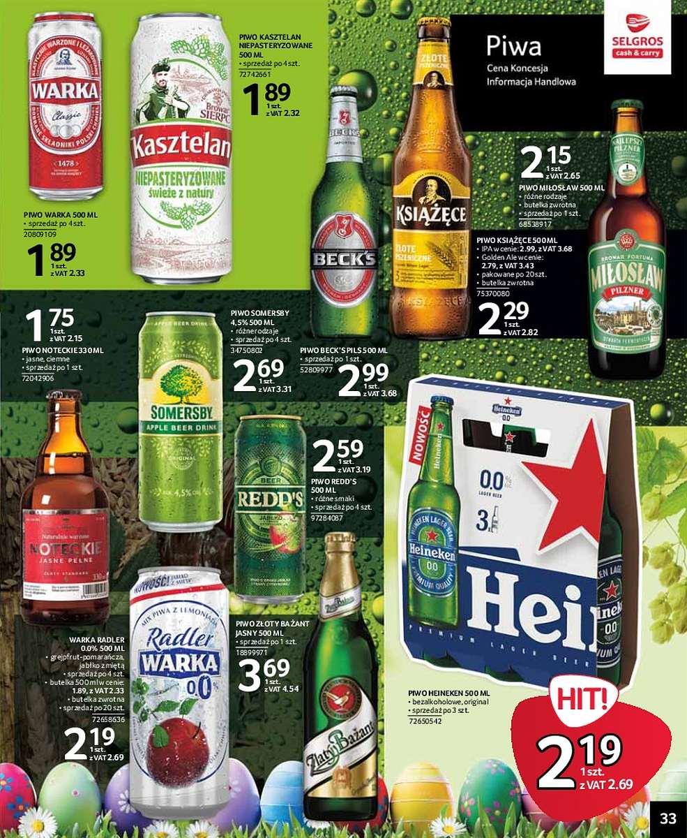 Gazetka promocyjna Selgros str. 33