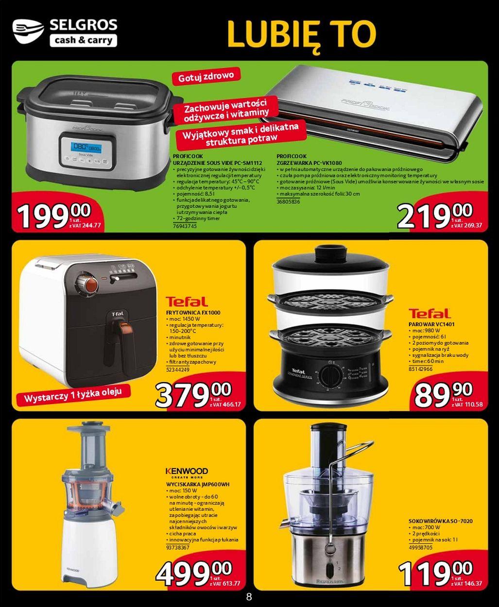 Gazetka promocyjna Selgros str. 8