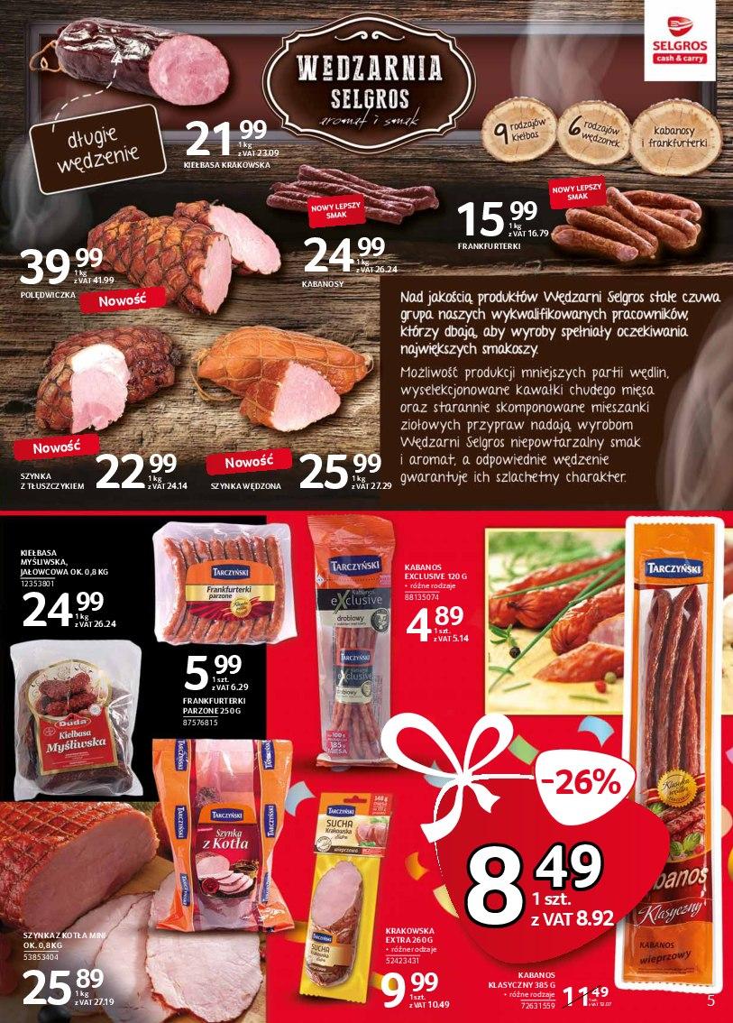 Gazetka promocyjna Selgros str. 5
