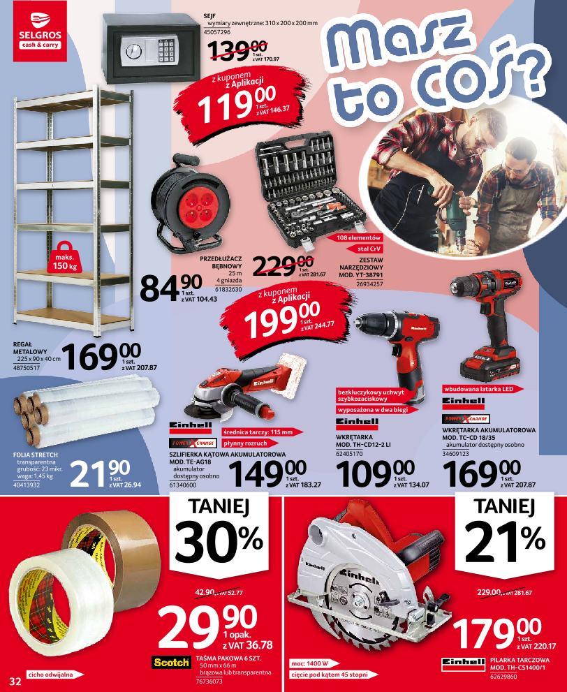Gazetka promocyjna Selgros str. 32
