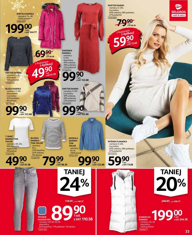 Gazetka promocyjna Selgros str. 33