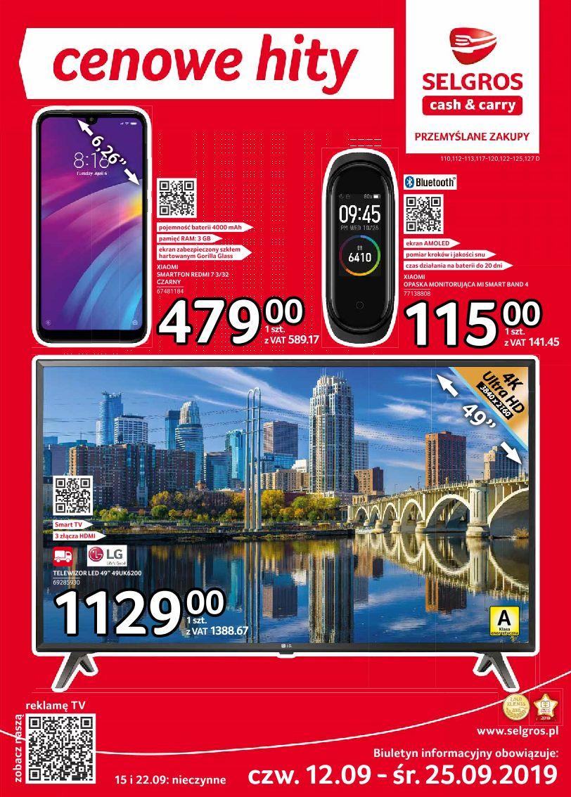 Gazetka promocyjna Selgros str. 1