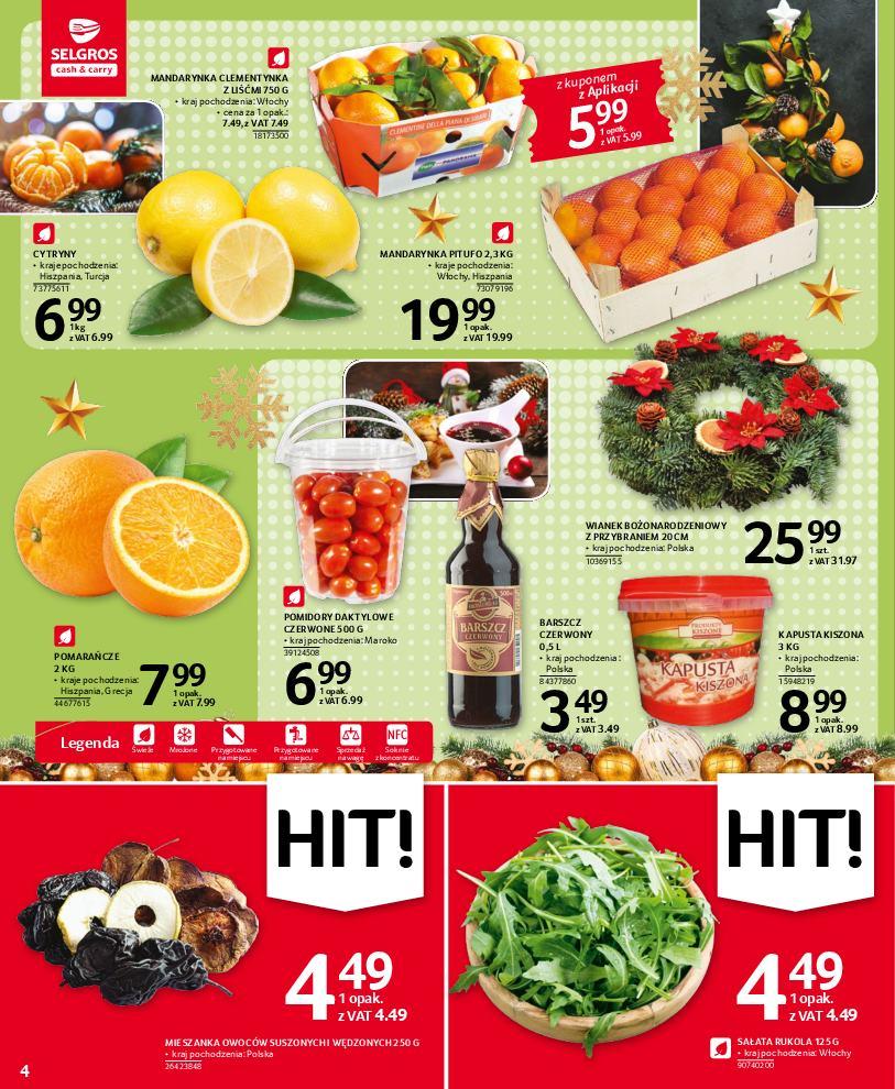 Gazetka promocyjna Selgros str. 4