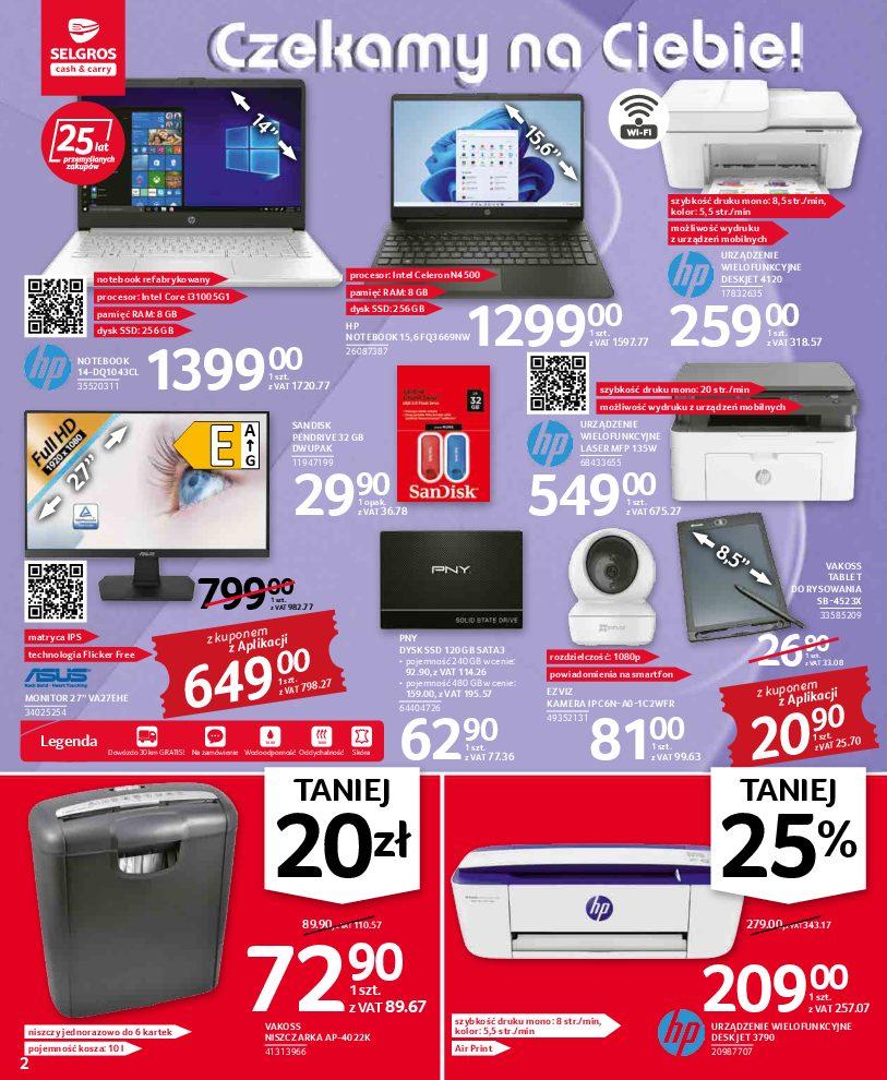 Gazetka promocyjna Selgros str. 2