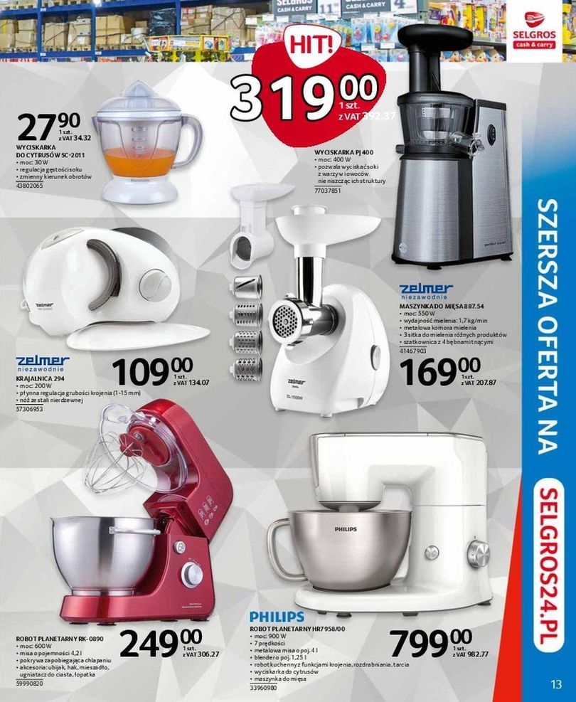 Gazetka promocyjna Selgros str. 13