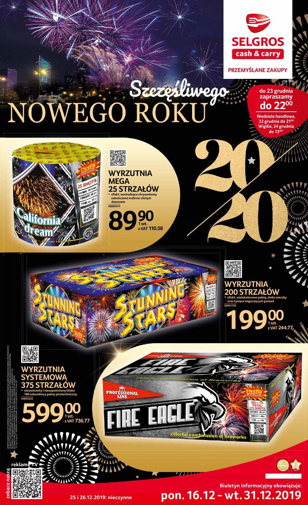 Gazetka promocyjna Selgros str. 1