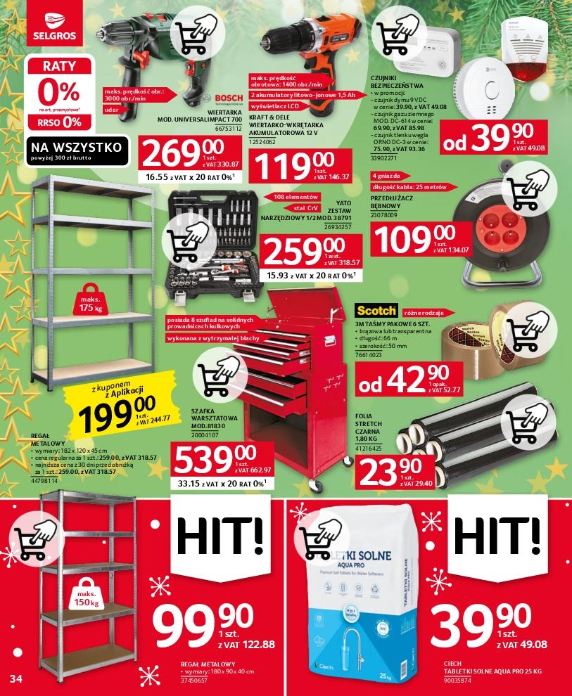 Gazetka promocyjna Selgros str. 34