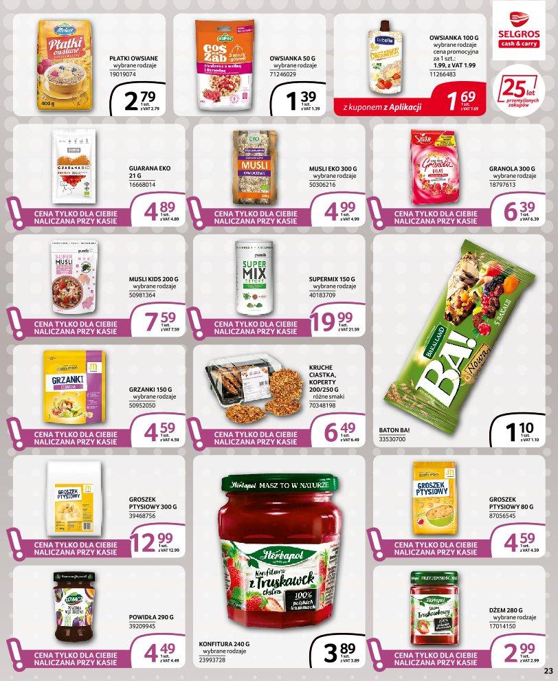 Gazetka promocyjna Selgros str. 23