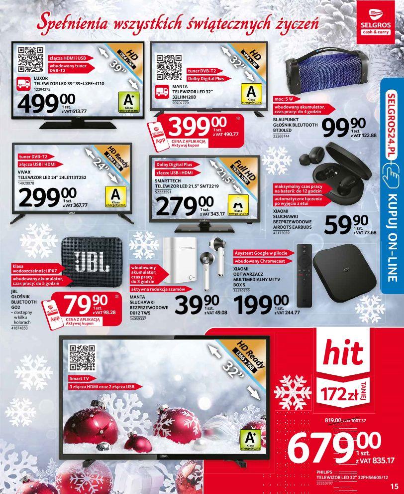 Gazetka promocyjna Selgros str. 15