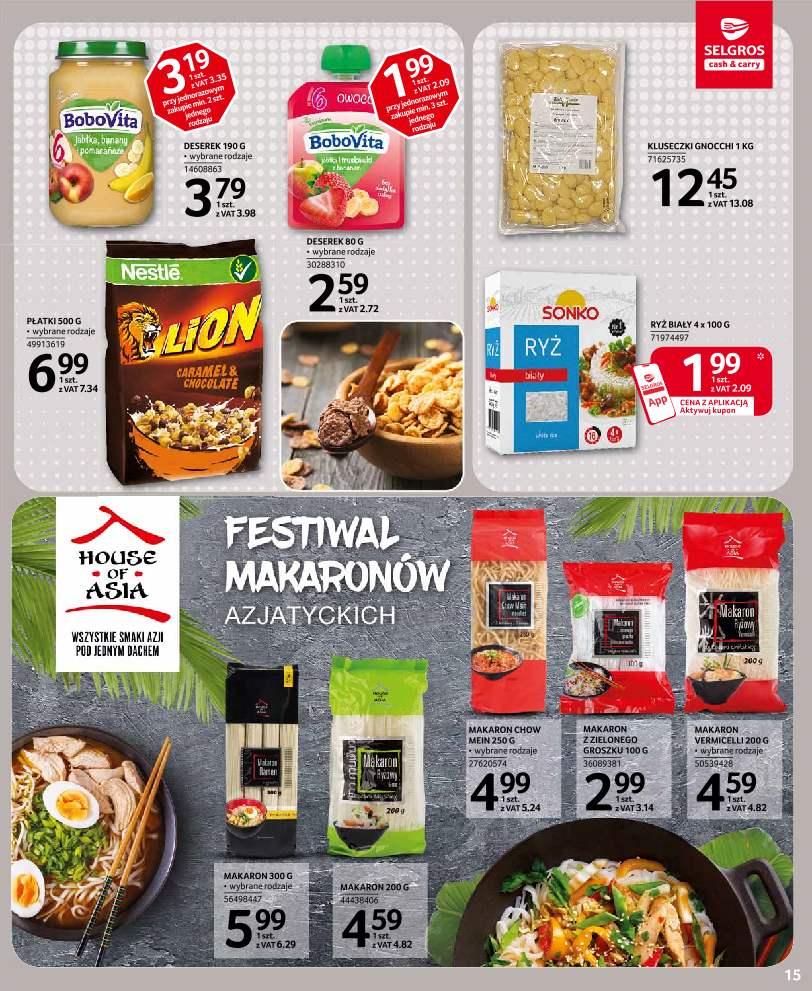 Gazetka promocyjna Selgros str. 15