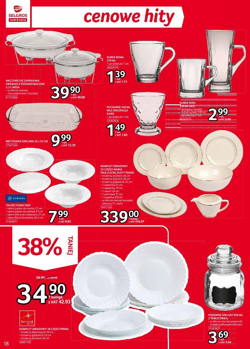 Gazetka promocyjna Selgros str. 18