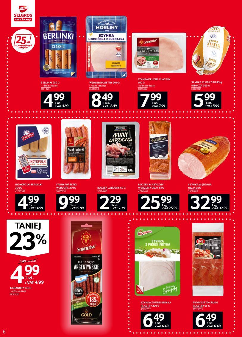Gazetka promocyjna Selgros str. 6