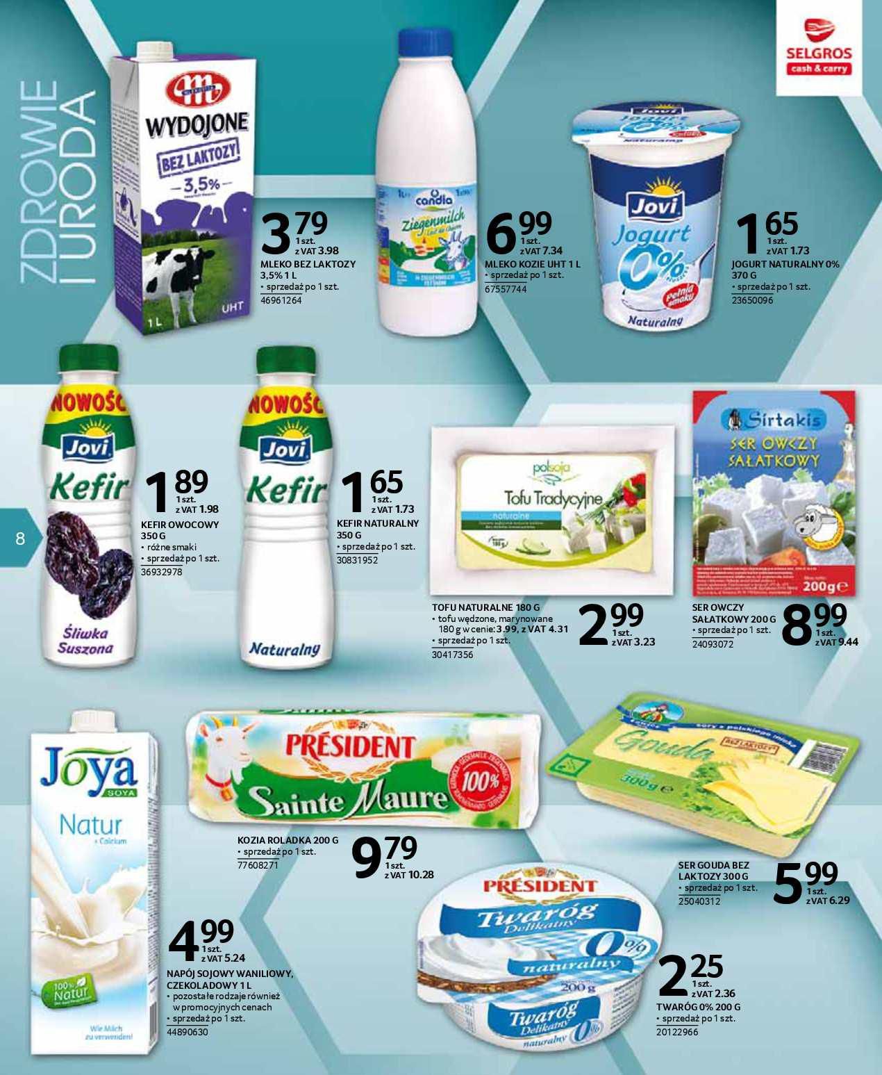 Gazetka promocyjna Selgros str. 8