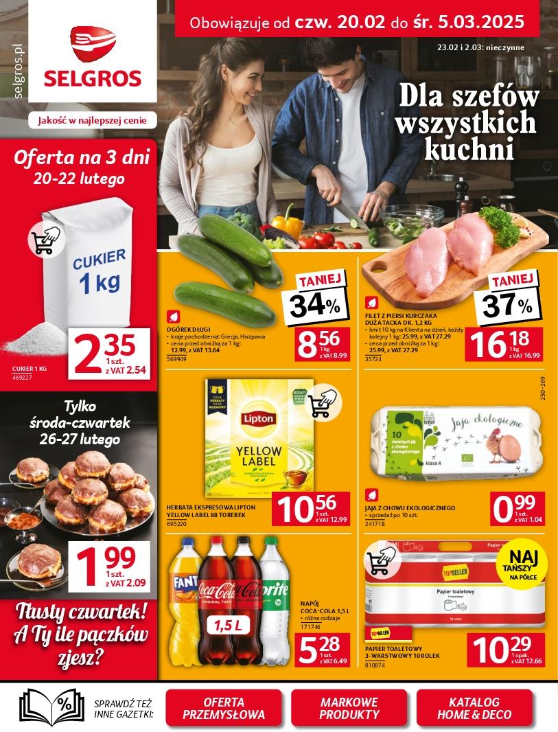 Gazetka promocyjna Selgros str. 1