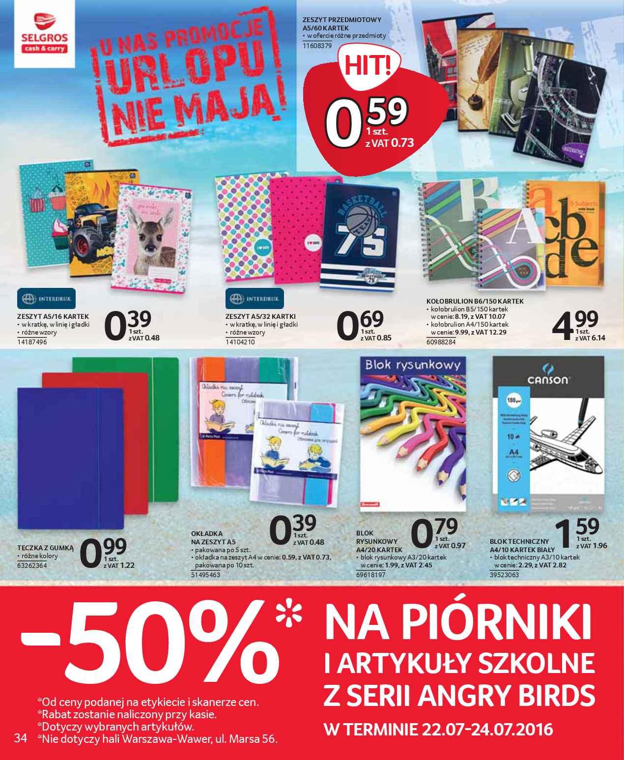 Gazetka promocyjna Selgros str. 34
