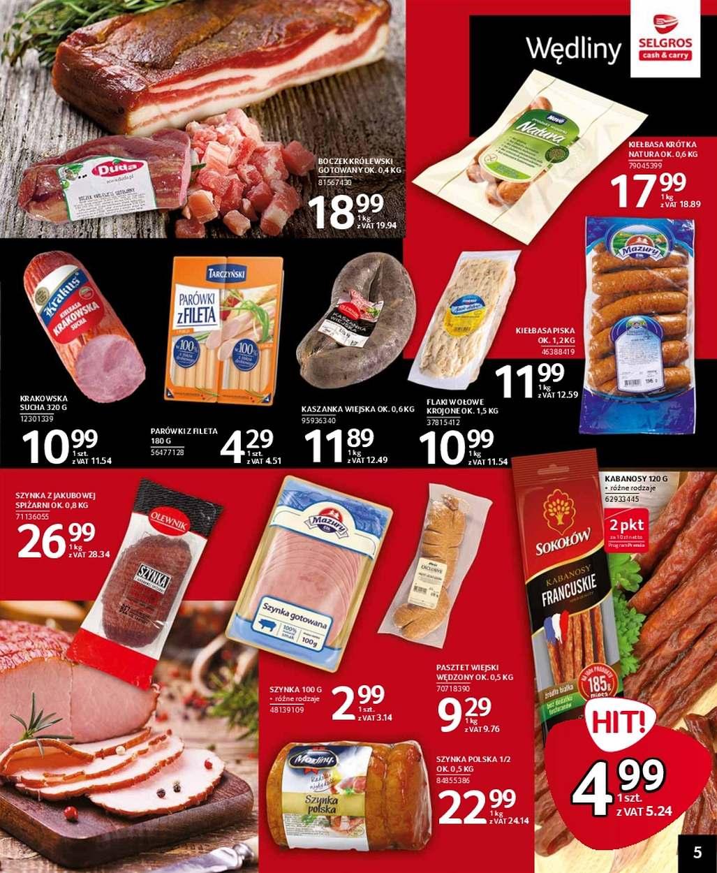 Gazetka promocyjna Selgros str. 5